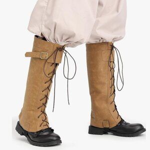Pirate Boot Covers Steampunk Leg Gaiters